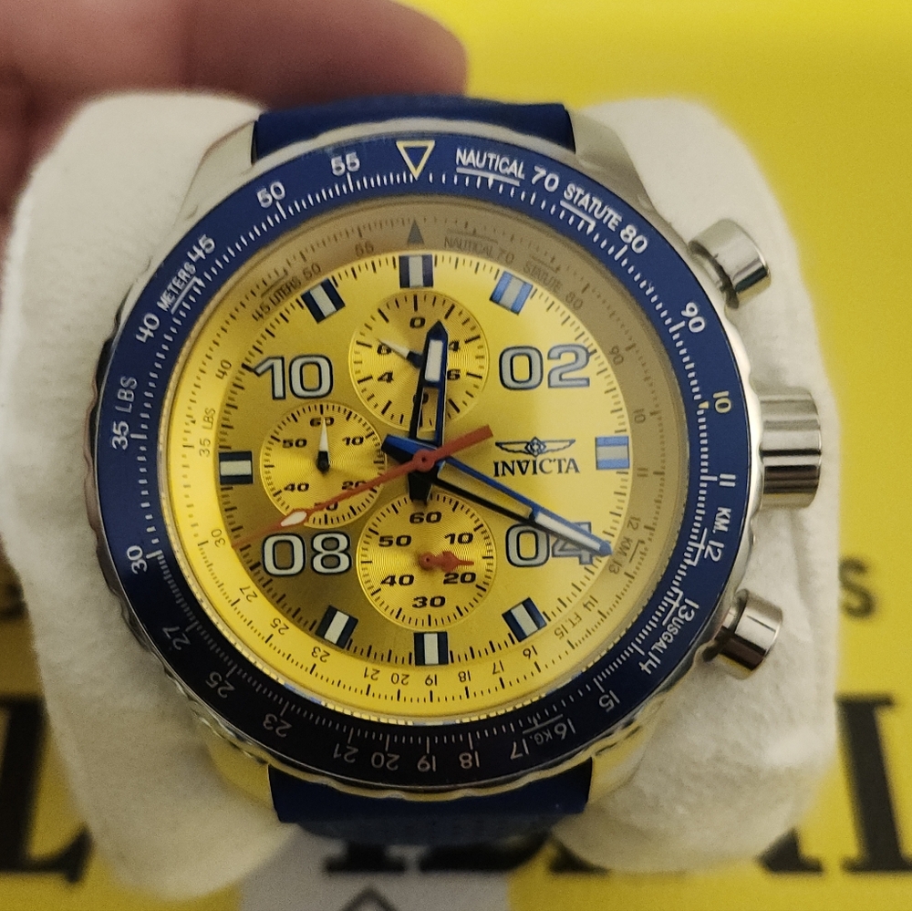 Invicta Men's Aviator Quartz Watch Model# 18775